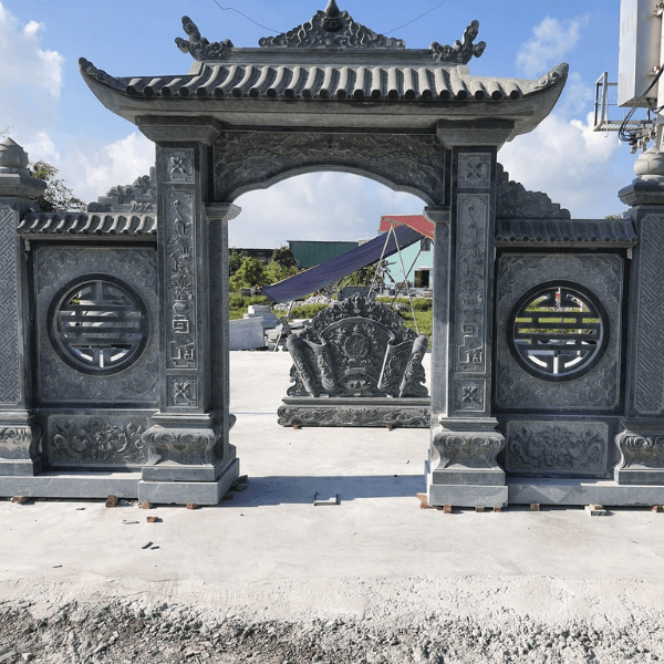 Cổng đá - Mẫu 12