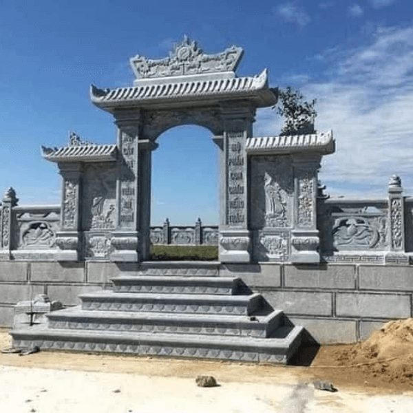 Cổng đá - Mẫu 10