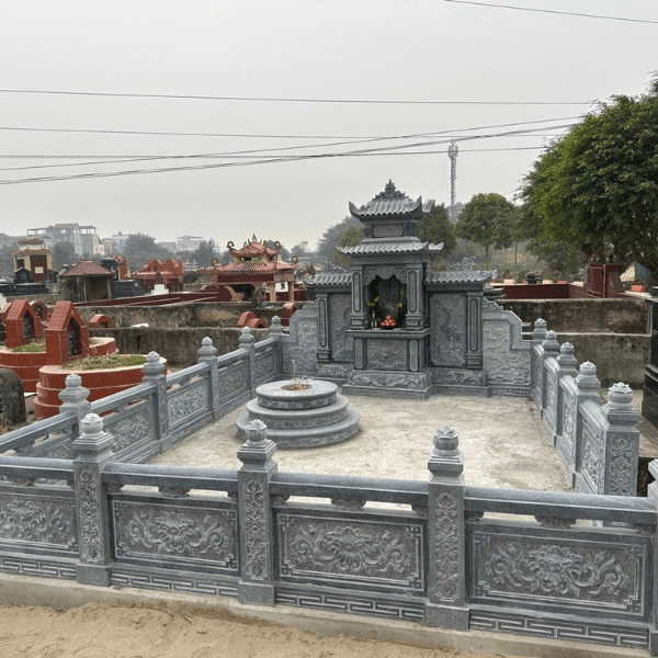 Khuôn viên lăng mộ - Mẫu 09