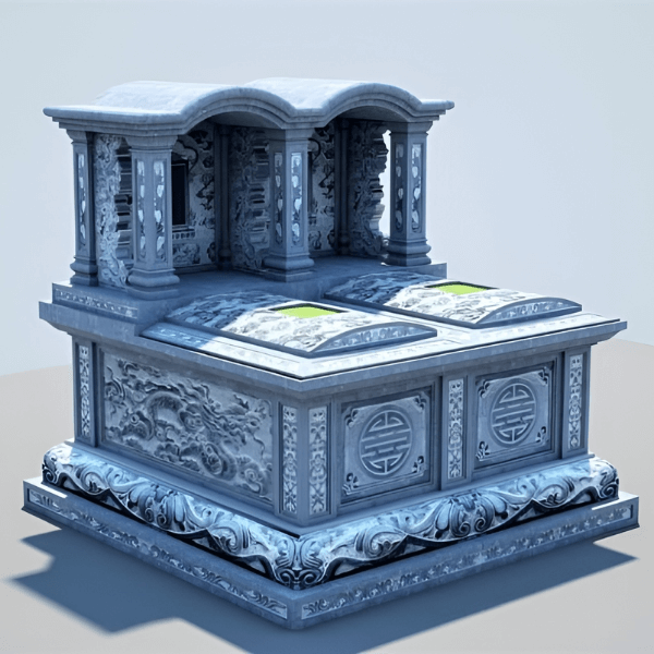 Mộ đôi - Mẫu 09