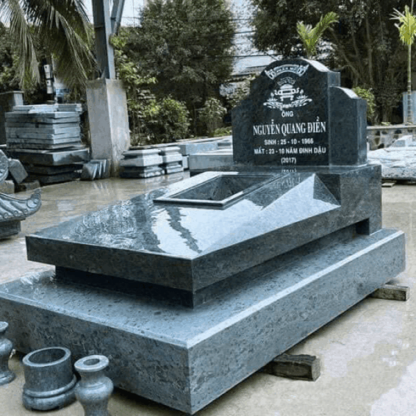 Mộ đá xanh rêu - Mẫu 04